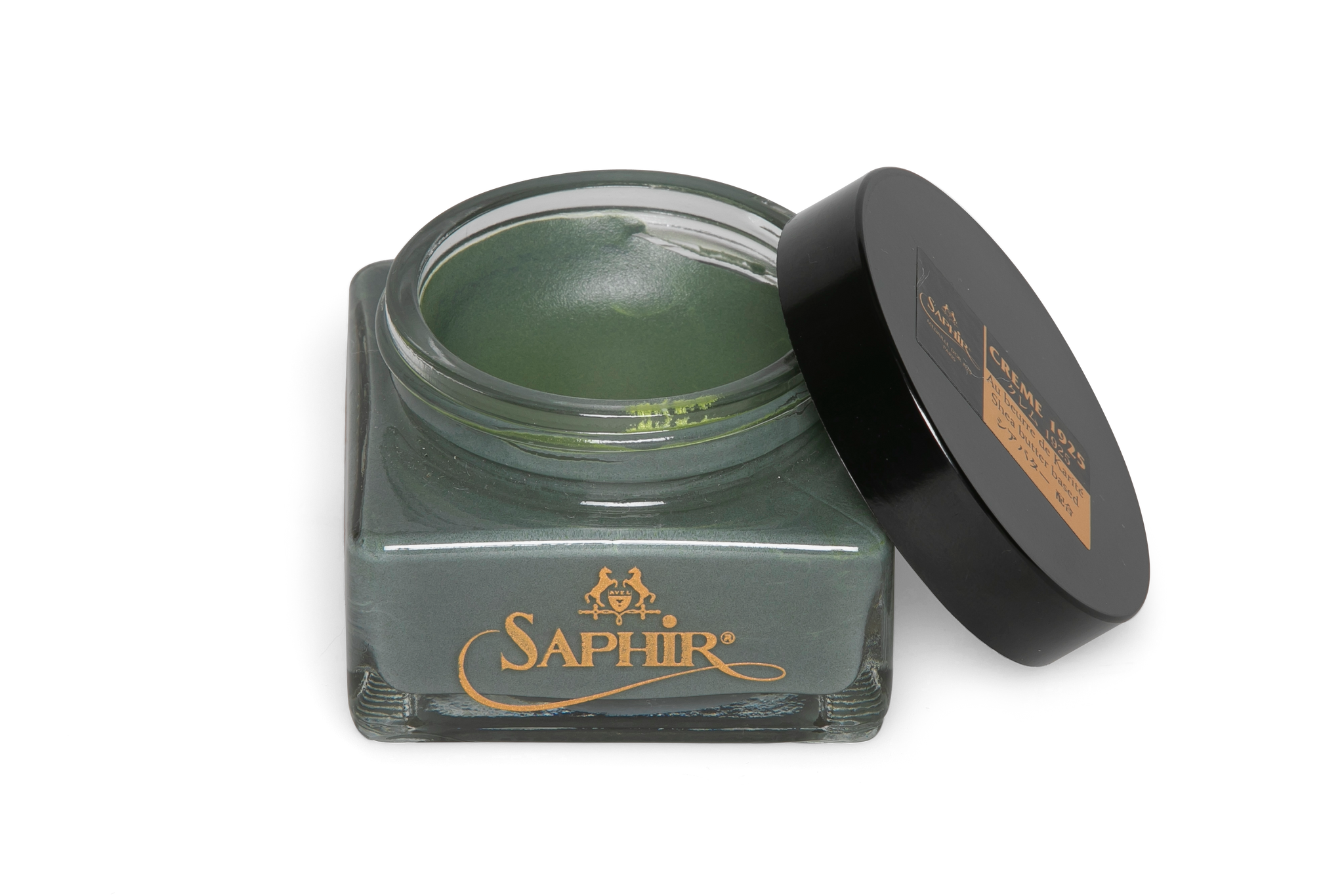 Saphir Pommadier cream in Grey colour for premium shoe care