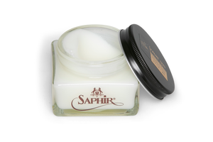 Saphir Pommadier cream in Neutral colour for premium shoe care