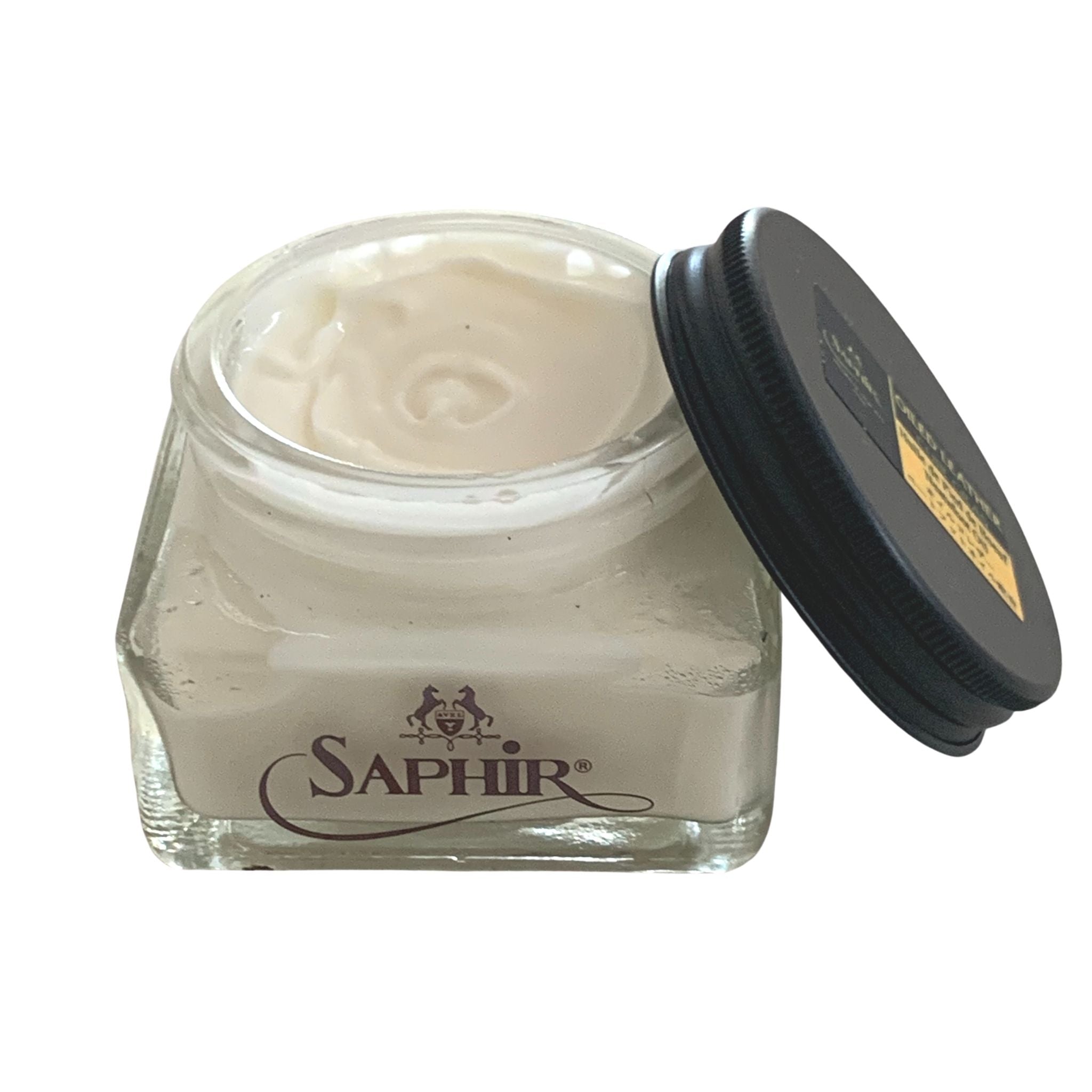 Saphir Medaille D’or Oiled Leather Cream with Neatsfoot Oil for Nourishing and Water Repellence - Neutral