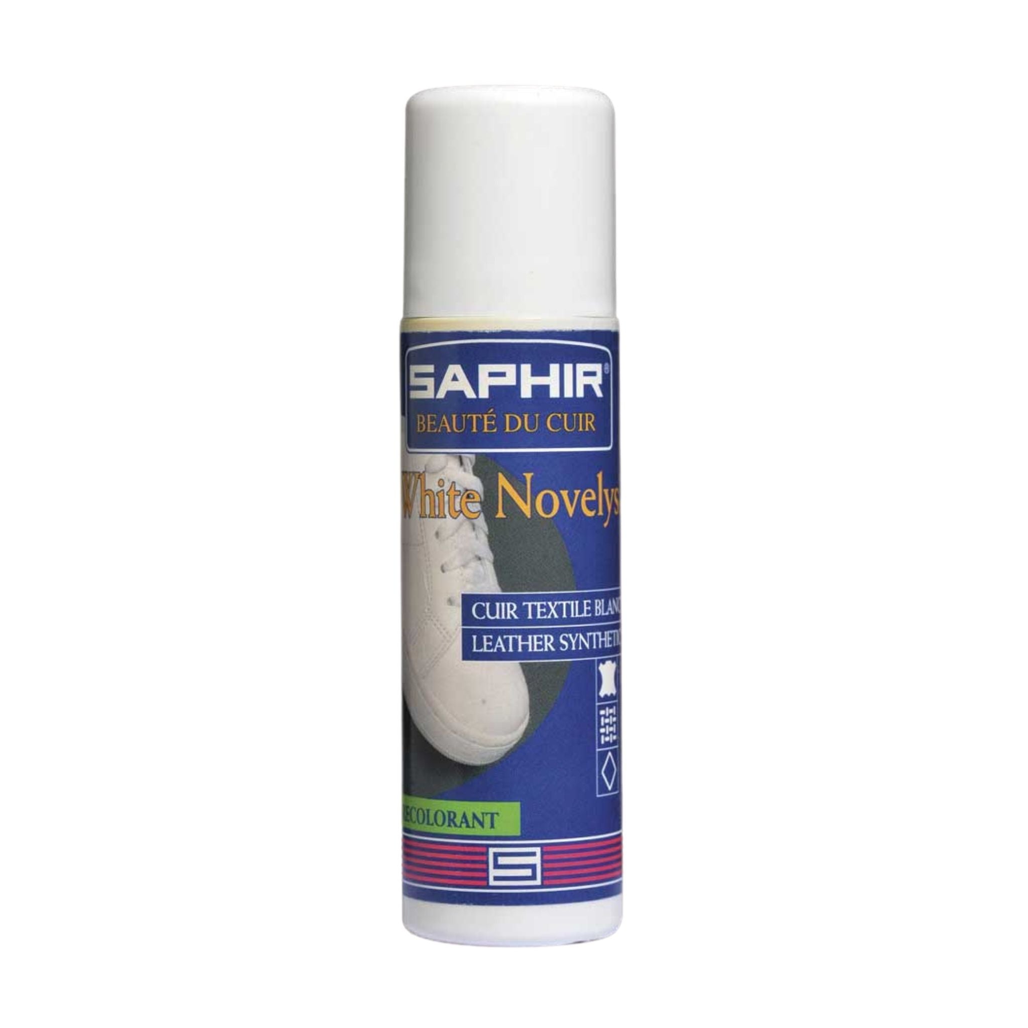 Saphir Novelys white leather cream
