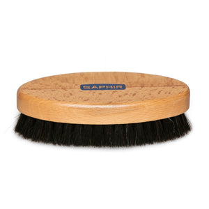 Saphir oval horsehair brush black